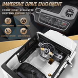 Licensed Mercedes-Benz G500 4WD Kids Ride-On Car with Remote Control and MP3 Player