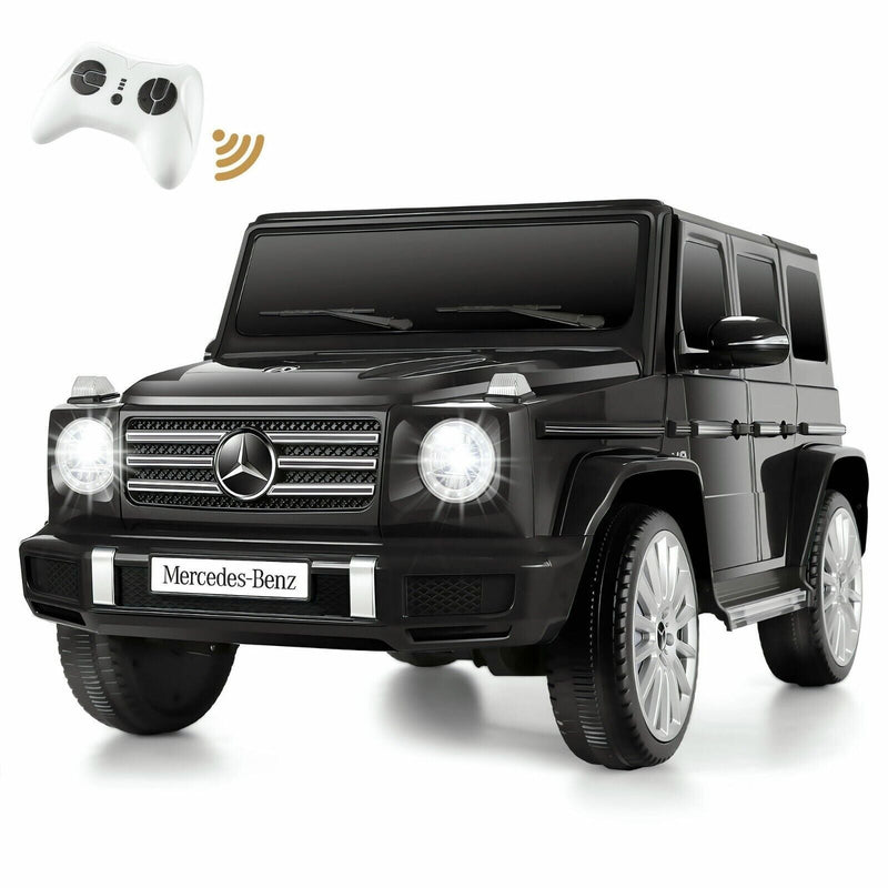 Licensed Mercedes-Benz G500 4WD Kids Ride-On SUV with Remote Control - 12V