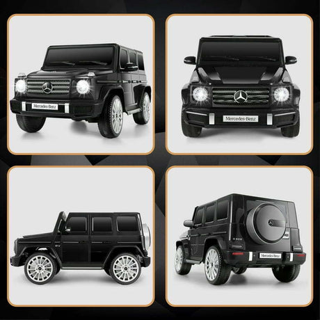 Licensed Mercedes-Benz G500 4WD Kids Ride-On SUV with Remote Control - 12V