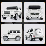 Licensed Mercedes-Benz G500 4WD Kids Ride-On SUV with Remote Control - 12V