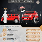12V Battery Powered G500 Kids Ride on Car with Parental Remote Control and LED Lights