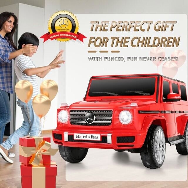 Electric Kids Mercedes Benz G500 4WD Ride-On Car with Remote Control