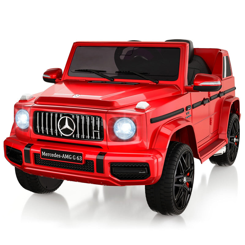 Licensed Mercedes-Benz G63 Electric Ride-On Car for Kids - 12V Battery Powered Vehicle