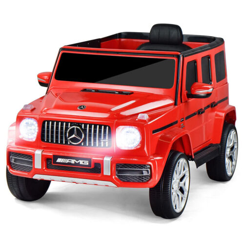 Licensed Mercedes-Benz G63 Electric Ride-On Car for Kids with Remote Control - 12V