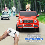 Licensed Mercedes-Benz G63 Electric Ride-On Car for Kids with Remote Control - 12V
