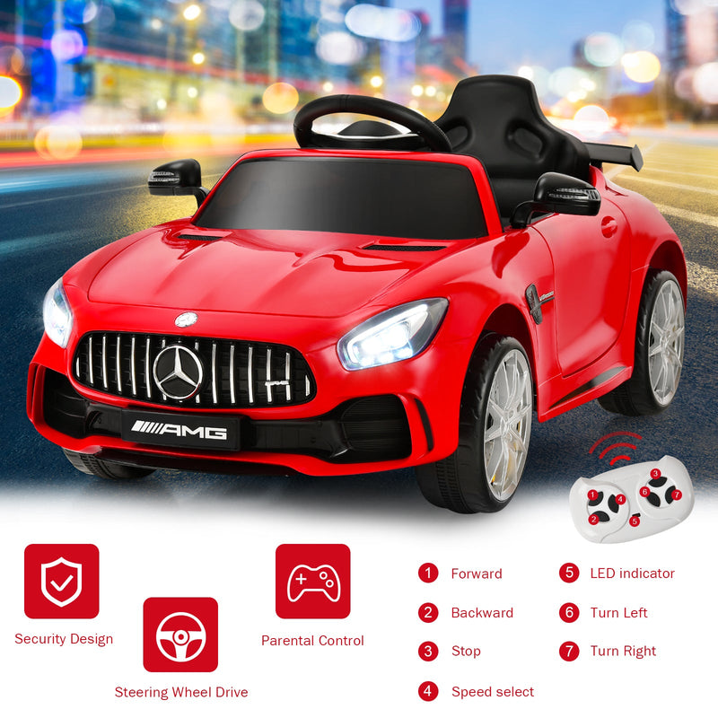 Licensed Mercedes-Benz GTR 12V Kids Ride On Car with Battery Power - The Ultimate Electric Toy