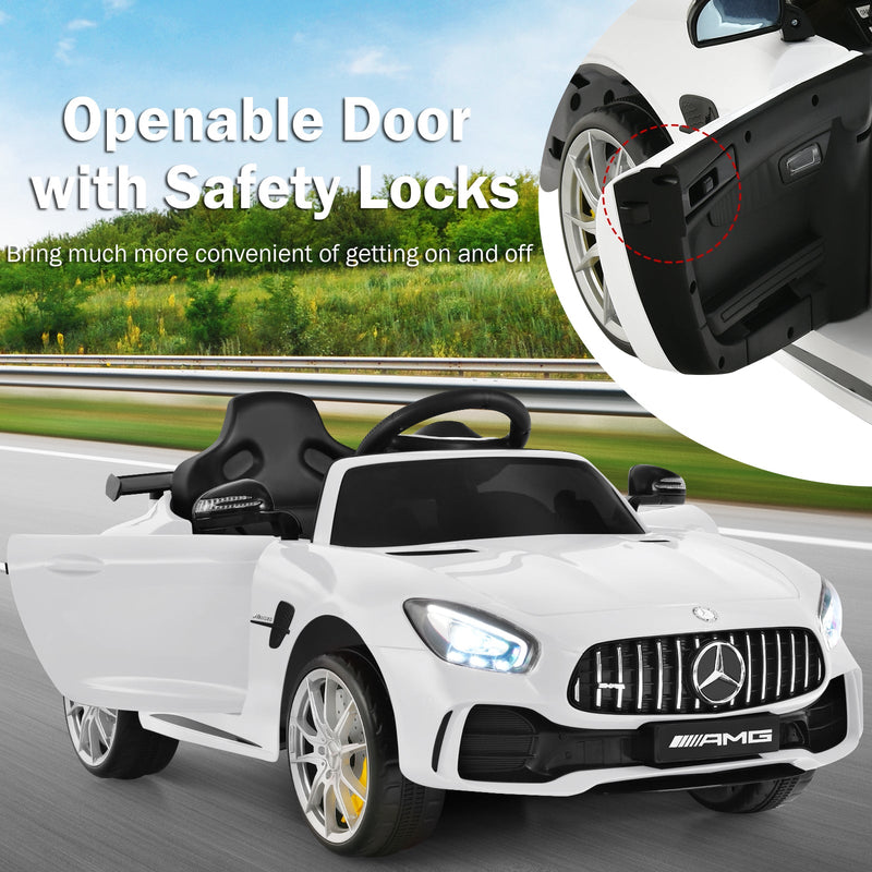 Licensed Mercedes-Benz GTR 12V Kids Ride On Car with Battery Power - The Ultimate Electric Toy