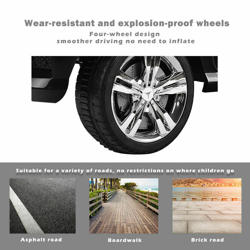 Licensed Mercedes Benz ML350 6V Electric Ride On Car with MP3 and Remote Control for Kids