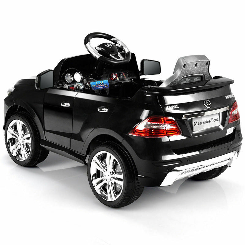 Licensed Mercedes Benz ML350 6V Electric Ride On Car with MP3 and Remote Control for Kids