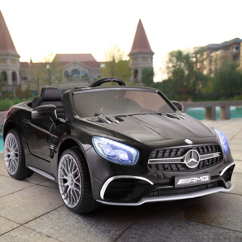 Mercedes-Benz SL65 AMG Electric Ride-On Car for Kids with RC, MP3, and LED Lights