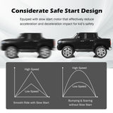Licensed Mercedes Benz X Class RC 2-Seater Kids Ride On Car with Trunk - Black