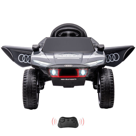 Licensed RS E-trons Racing Car 12V Ride-On with Remote Control for Kids