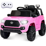 Licensed Toyota Tacoma Ride-On Car for Kids with MP3 Player - 12V Electric Vehicle by Kimbosmart
