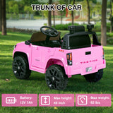 Licensed Toyota Tacoma Ride-On Car for Kids with MP3 Player - 12V Electric Vehicle by Kimbosmart