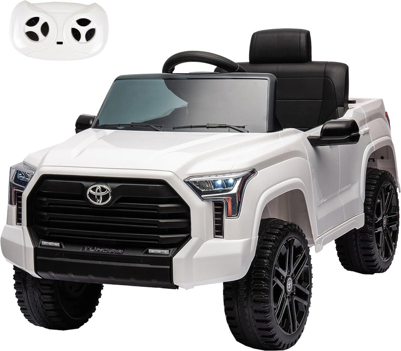 Licensed Toyota Tundra Pickup 12V Battery Powered Ride-On Truck for Kids