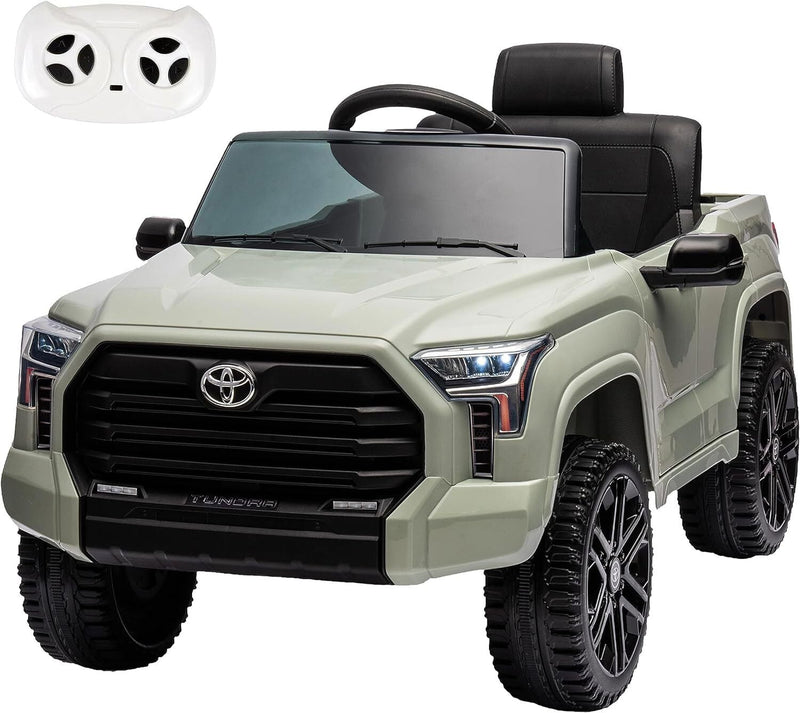 Licensed Toyota Tundra Pickup 12V Battery Powered Ride-On Truck for Kids