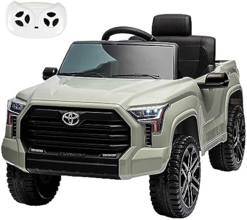 Licensed Toyota Tundra Pickup Electric Car for Kids - 12V 2-Seater Ride On Truck