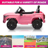Licensed Toyota Tundra Pickup Electric Car for Kids - 12V 2-Seater Ride On Truck