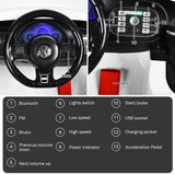 Licensed Volkswagen Beetle 12V Ride On Car with Remote Control and Music for Kids