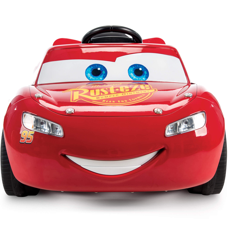 Lightning McQueen 6V Battery-Powered Ride On for Kids - Speeds up to 2.5 MPH