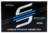 ABLT-40 American Bass Audio 13.8V LTO Battery | 40Ah Lithium Titanate Battery | Ultra-Lightweight, High-Power LTO Battery