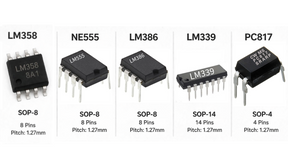 SMD IC LM358, NE555, LM386, LM339, PC817 (10Pcs.) JTAREA