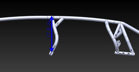 LSK RZR Pro XP 4-Seat Radius Cage Kit