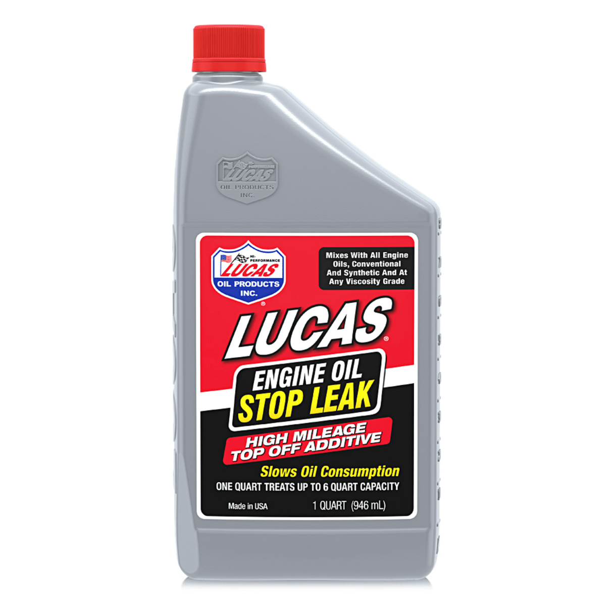 Lucas Oil Engine Oil Stop Leak Top Off Additive (11100)