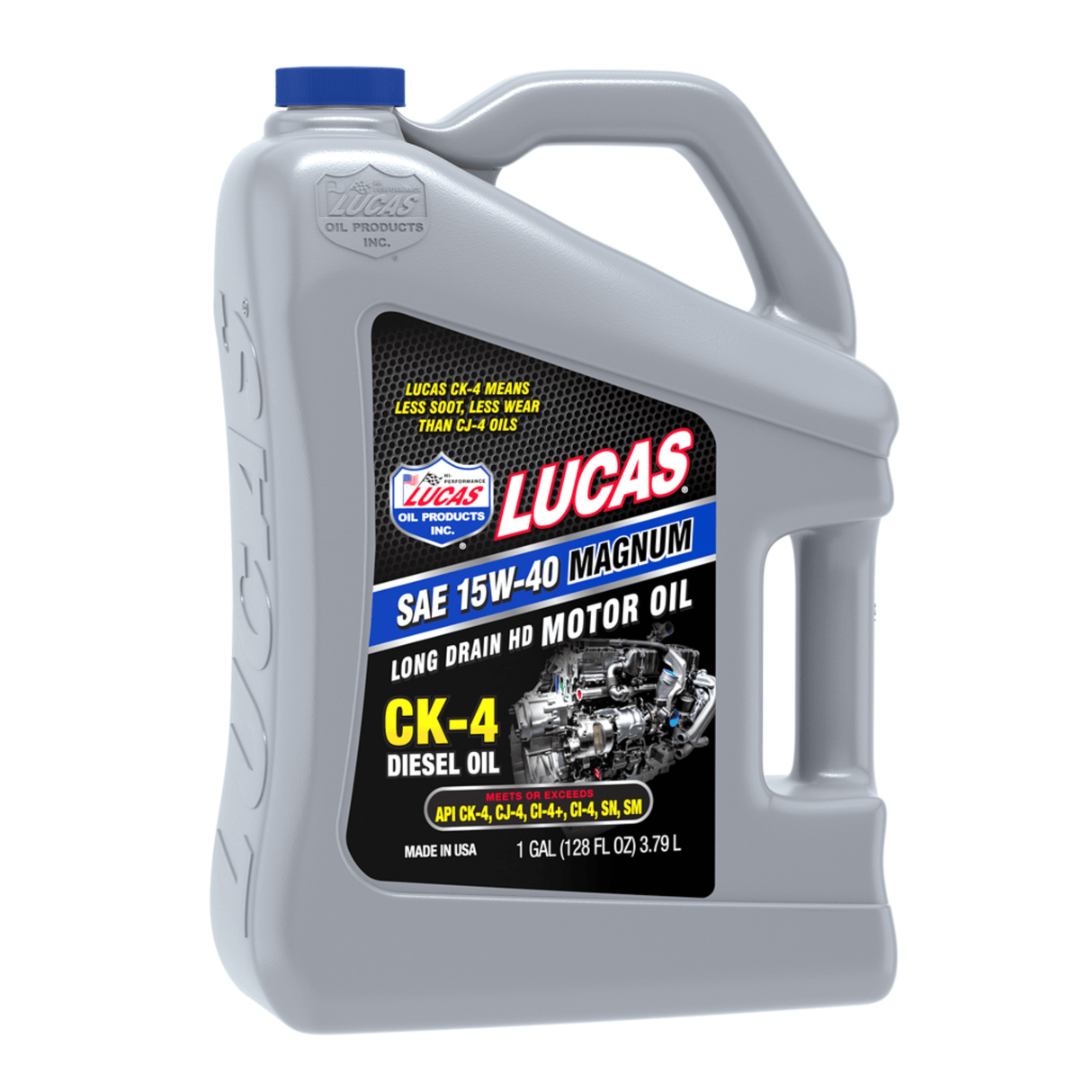 Lucas Oil Magnum CK-4 SAE 15W-40 Diesel Oil (20287)