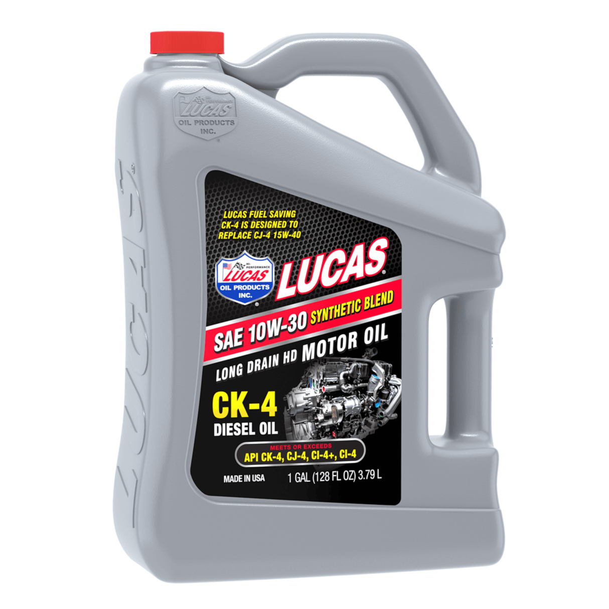 Lucas Oil Synthetic Blend CK-4 SAE 10W-30 Diesel Oil (20282)