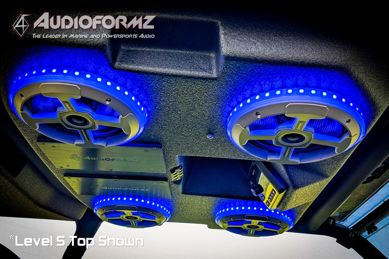 2021+ Can-Am Commander MAX / 2019+ Maverick Sport MAX Stereo Tops (4-Seat)