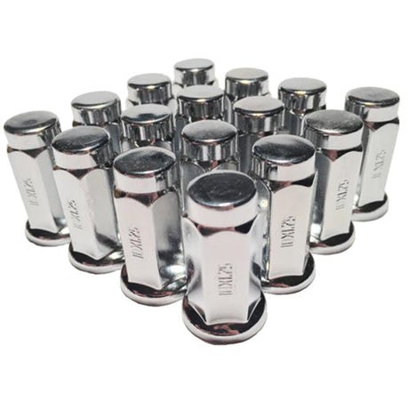 Flat Face Lug Nuts (16 pack) Vessel Powersports