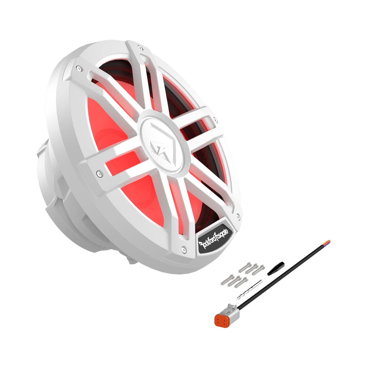 M1 12" DVC 2ohm Color Optix™ Marine Subwoofer - White