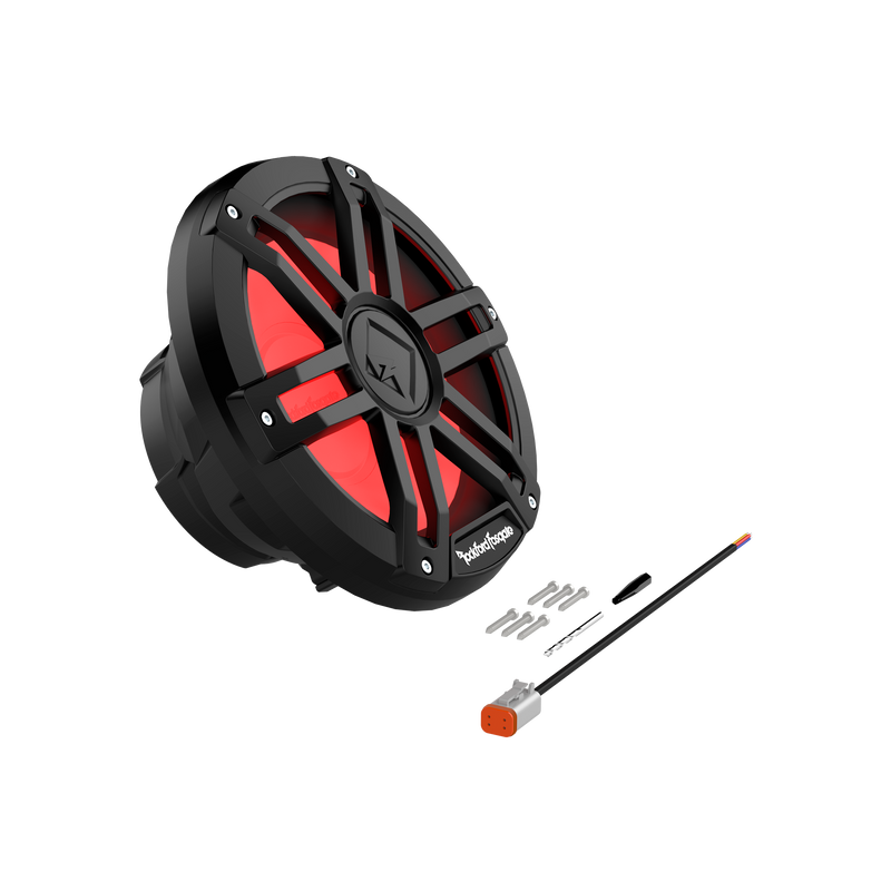 M1 10" DVC 4ohm Color Optix™ Marine Subwoofer - Black