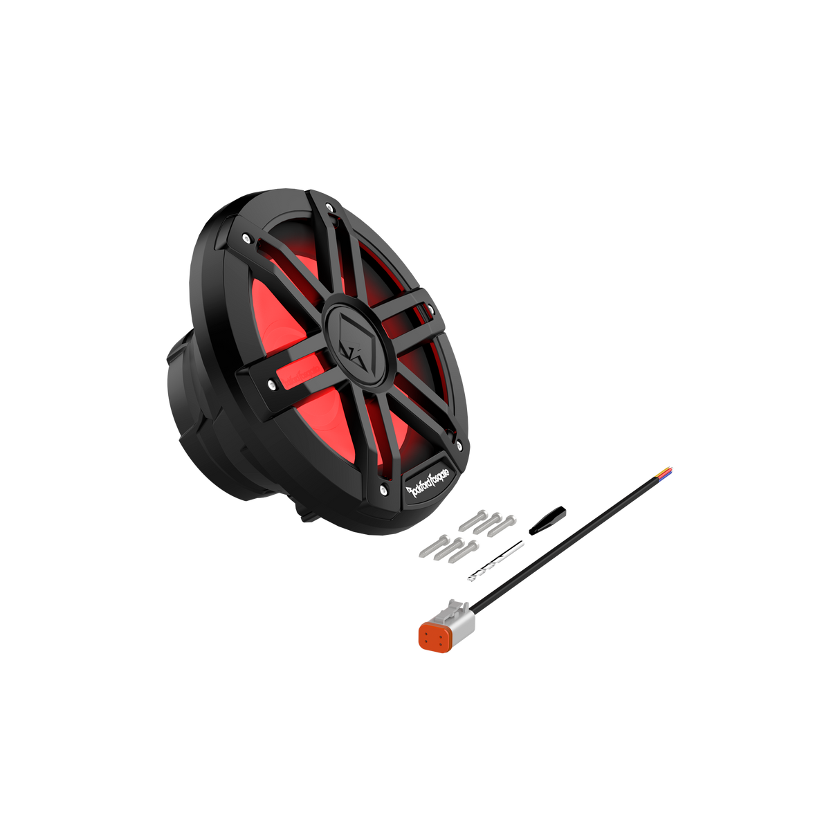 M1 8" DVC 4ohm Color Optix™ Marine Subwoofer - Black