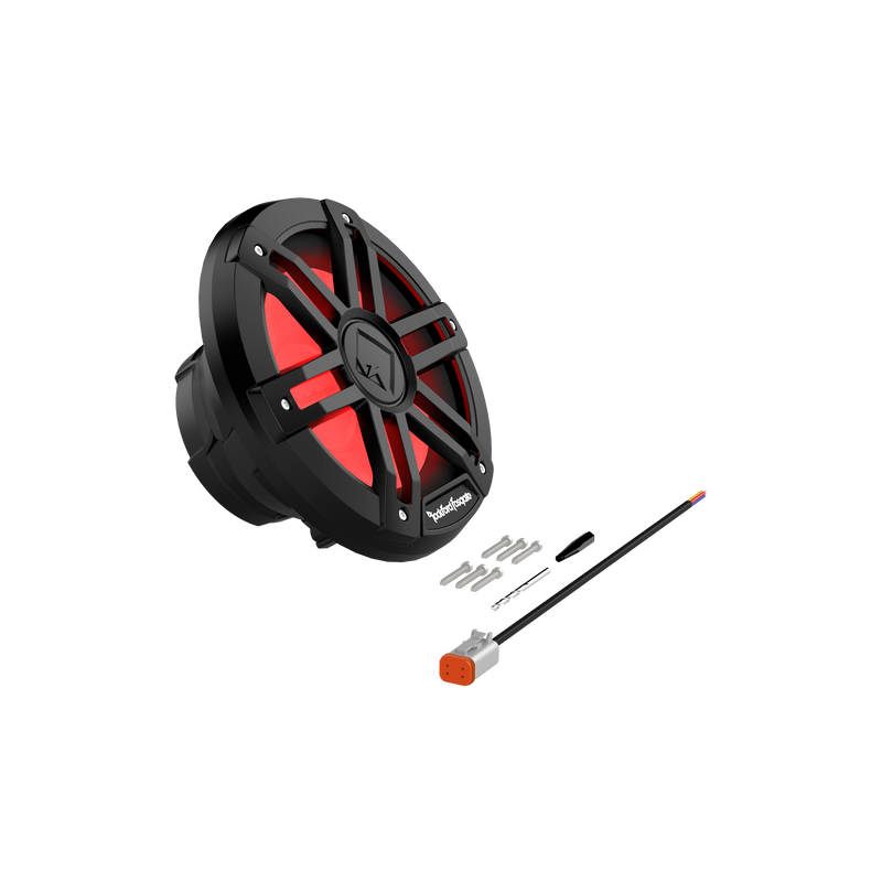 M1 8" DVC 4ohm Color Optix™ Marine Subwoofer - Black
