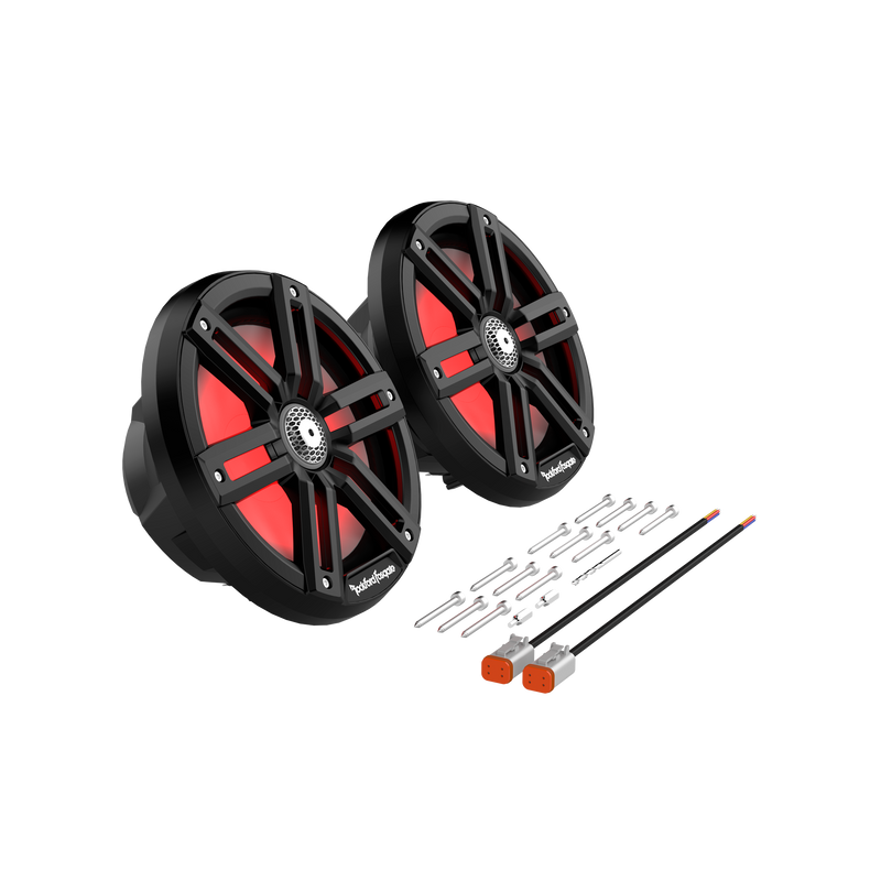 M2 8” Color Optix™ Marine 2-Way Speakers (Black)