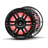 M2 8” Color Optix™ Marine 2-Way Horn Speakers (Black)