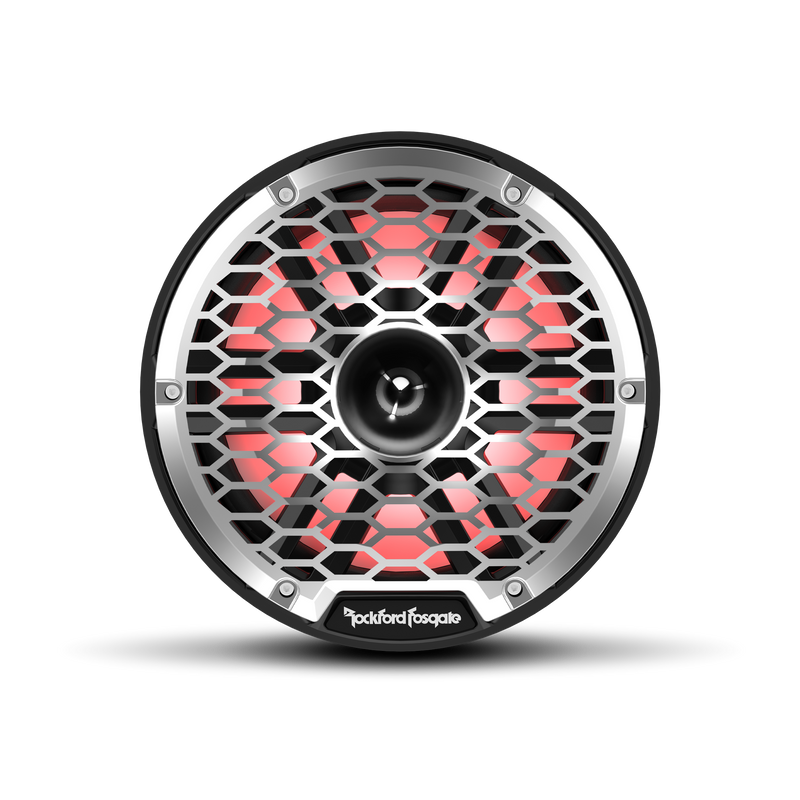 M2 8” Color Optix™ Marine 2-Way Horn Speakers (Black)
