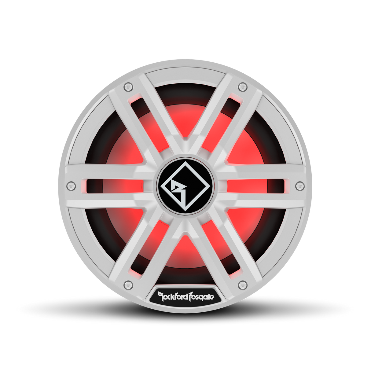 M2 10" DVC 2ohm Color Optix™ Infinite Baffle Marine Subwoofer - White