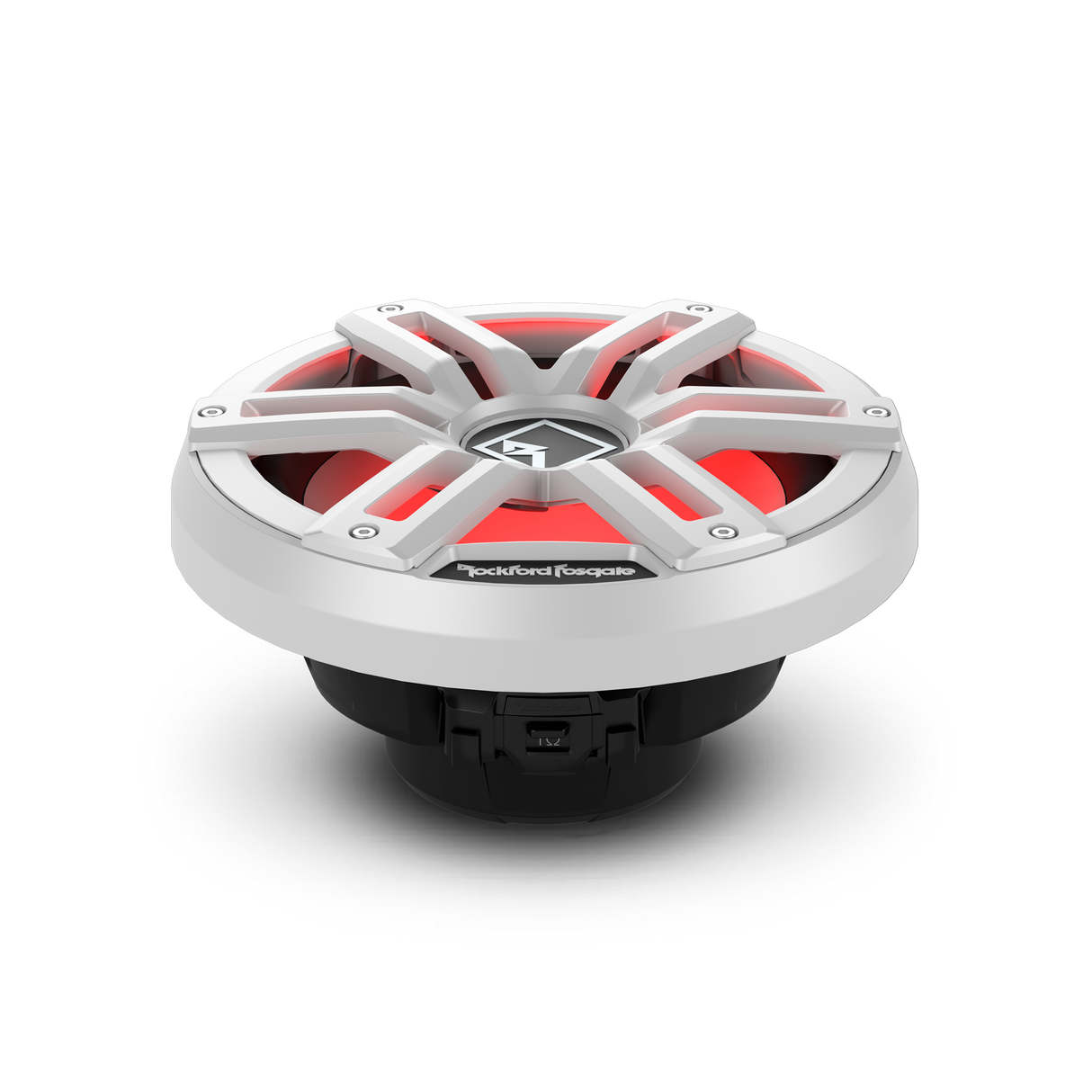 M2 10" DVC 2ohm Color Optix Sealed Enclosure Marine Subwoofer - White
