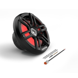 M2 12" DVC 2ohm Color Optix Infinite Baffle Marine Subwoofer Black