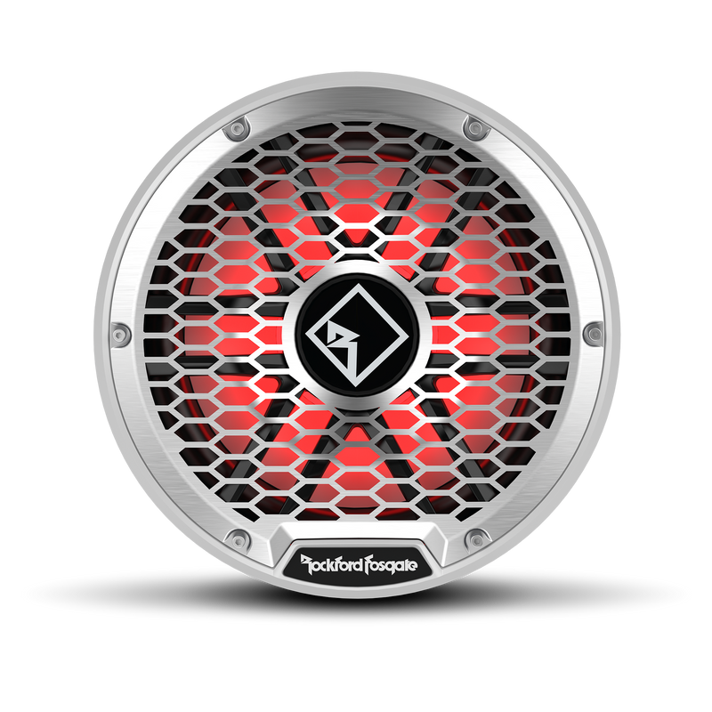 M2 12" DVC 2ohm Color Optix Sealed Enclosure Marine Subwoofer - White