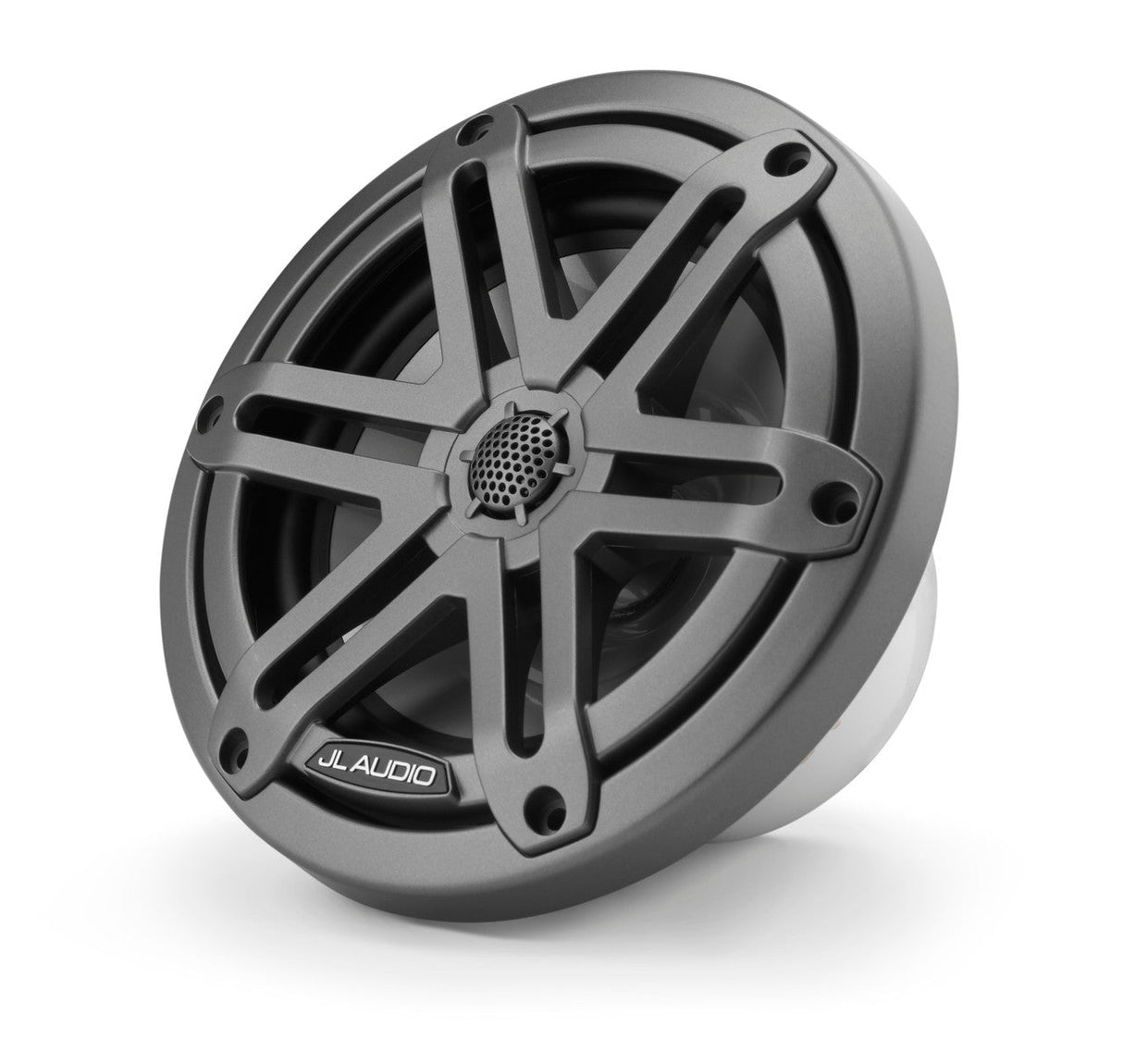 JL Audio M3-650X-S-Gm 6.5" 225W Marine Coaxial Speakers (Pair) - Gunmetal Sport Grilles