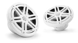 JL Audio M3-650X-S-Gw 6.5" 225W Marine Coaxial Speakers - Gloss White Sports Grills (Pair)