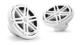 JL Audio M3-770X-S-Gw 7.7" 225W Marine Coaxial Speakers (Pair) - Gloss White Sport Grilles