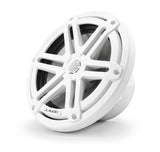 JL Audio M3-770X-S-Gw 7.7" 225W Marine Coaxial Speakers (Pair) - Gloss White Sport Grilles