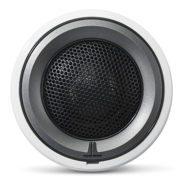 JL Audio M6-100CT-CS-GwGm 1" 150W Marine Component Tweeters - Gloss White Sports Grilles (Pair)