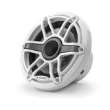 JL Audio M6-650X-S-GwGw 6.5" Marine Coaxial Speakers - Gloss White Sportes Grills (Pair)