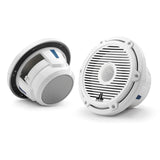 JL Audio M6-770X-C-3Gw 7.7" Marine Coaxial Speakers-Gloss White Sports Grills (Pair)